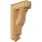 Ekena Millwork Funston Arts & Crafts Rough Sawn Bracket, Western Red Cedar, 4"W x 14"D x 22"H BKT04X14X22FST03RWR - alternate 1